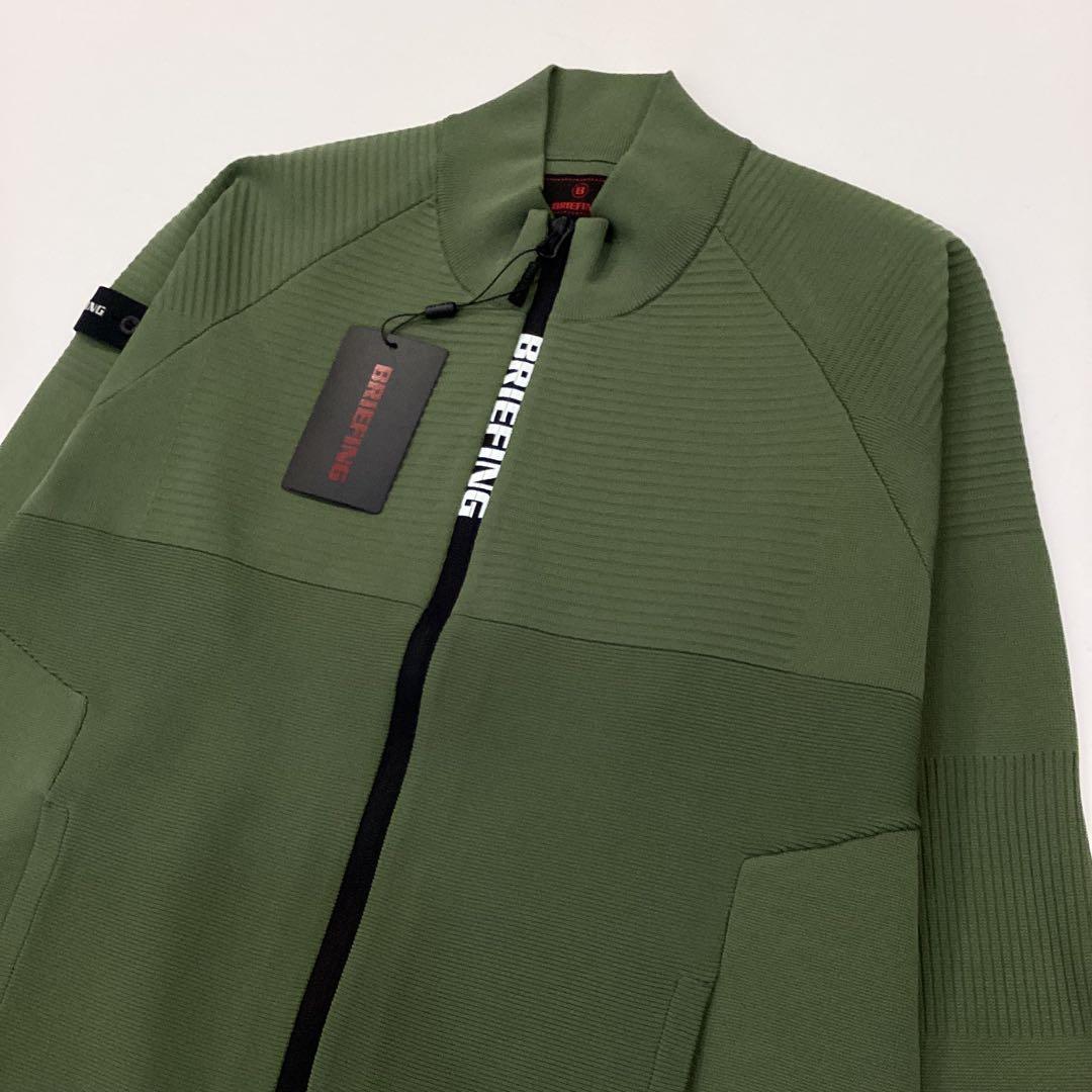 新品　BRIEFING MEN'S WR KNIT BLOUSON M MEN'S WINDBLOCK MOLE YARN KNIT BLOUSON（メンズ ウィンドブロック