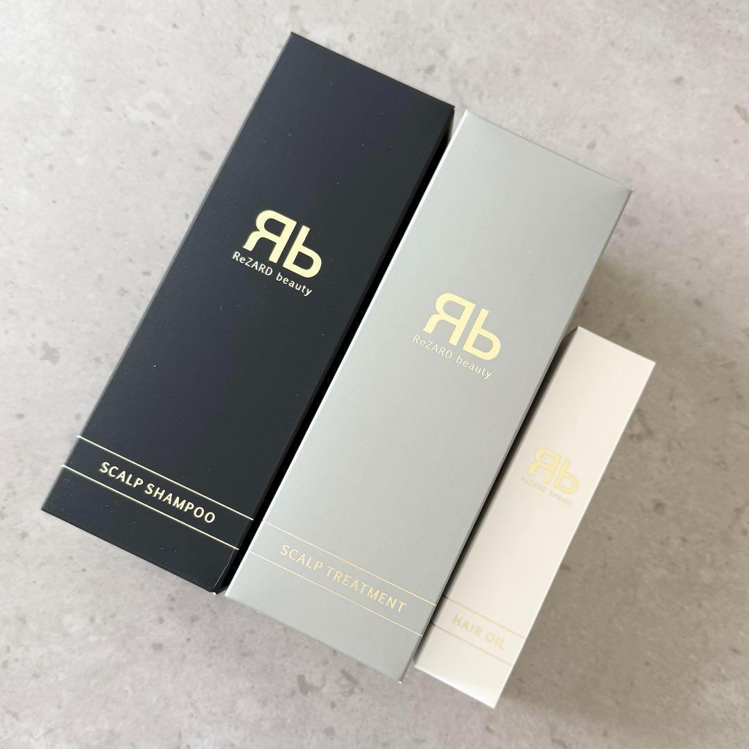 ReZaRD beauty スカルプシャンプー＆トリートメント ヘアオイル付き> 商品詳細 | ReZARD