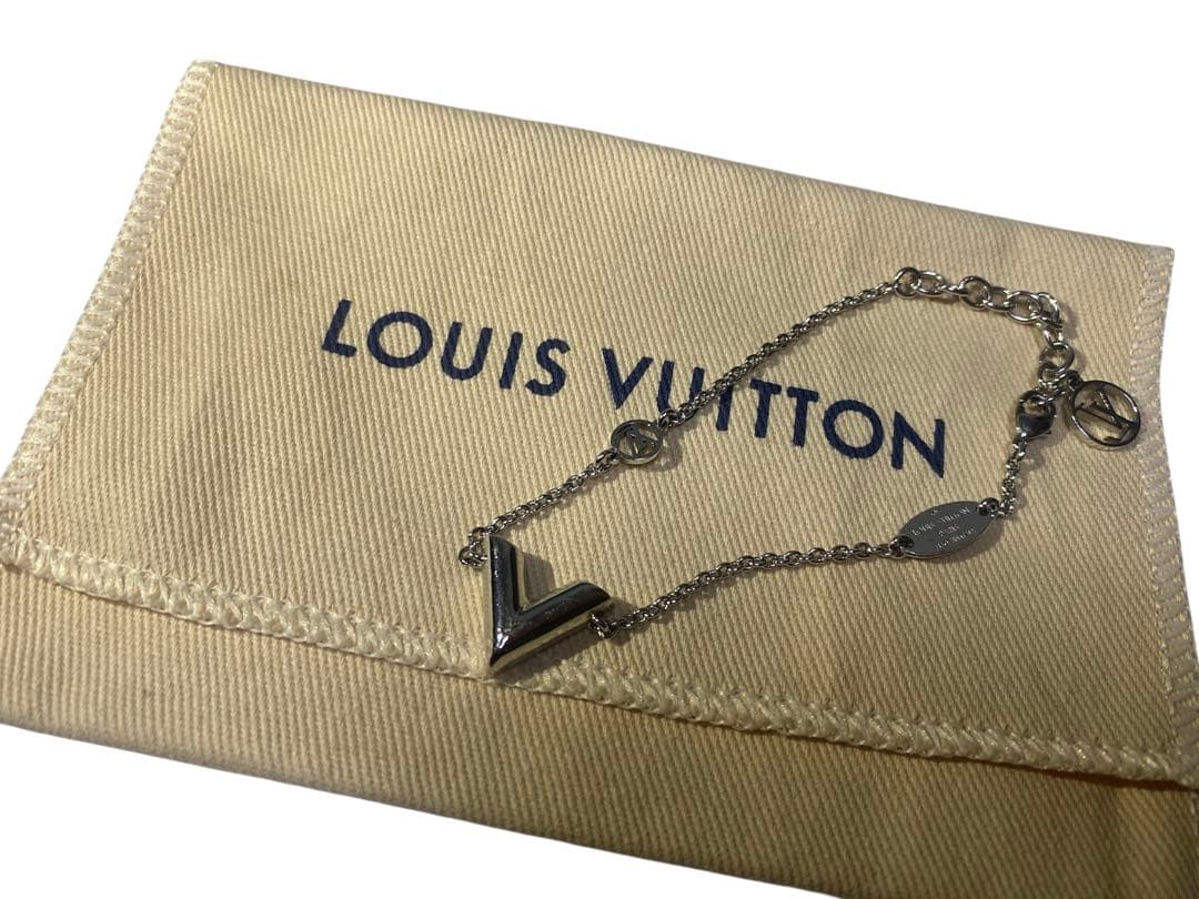 LOUIS VUITTON ルイヴィトン エセンシャルV ブレスレット シルバー