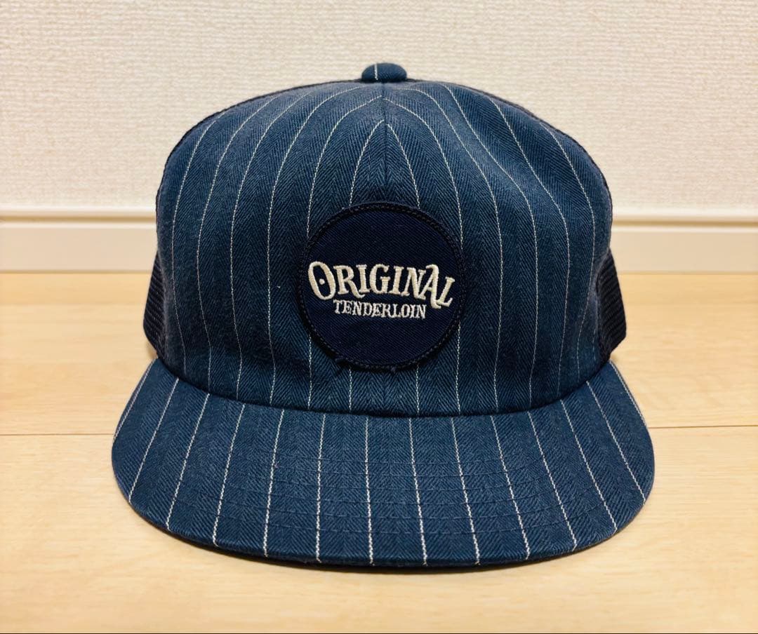 TENDERLOIN テンダーロイン メッシュキャップ TENDERLOIN(テンダーロイン) ワッペンメッシュキャップ ブラック