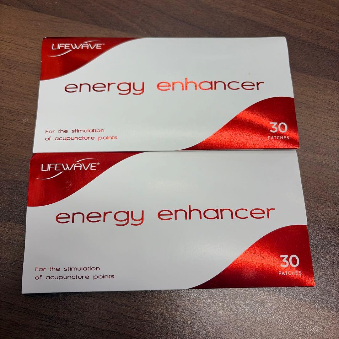 【新品未開封】LIFEWAVE Energy Enhancer 30パッチ×2 ライフウェーブ エナジーハンサー パッチ30 | Aries