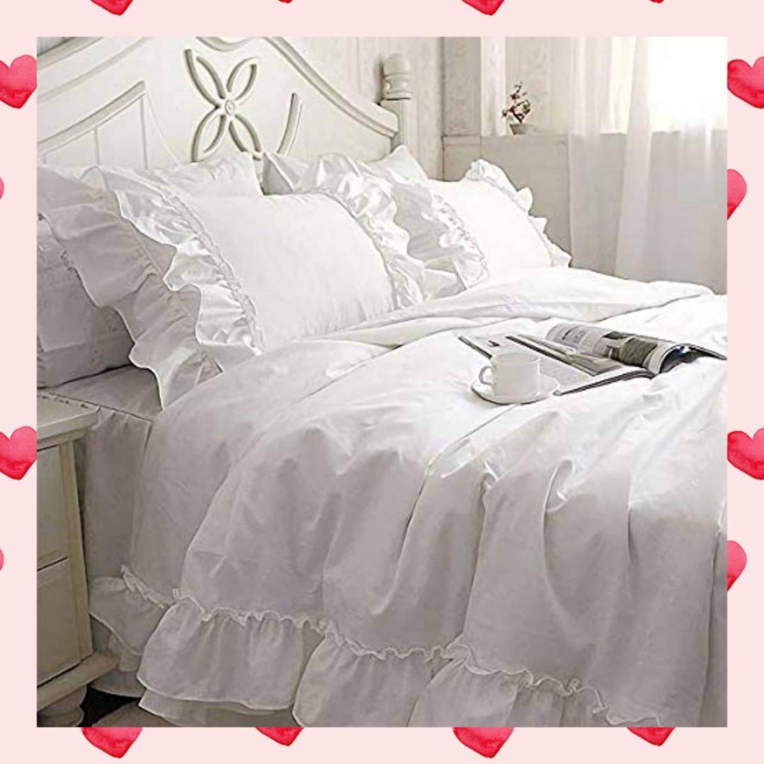 可愛いデザインの シングルサイズ 掛け布団カバー 枕カバーセット 5172.jpg