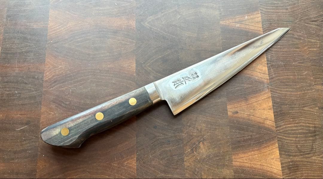 正本　最上　骨スキ　180mm 包丁　捌き　解体　和包丁　本職　炭素鋼 正本 最上 骨スキ 180mm 包丁 捌き 解体 和包丁 本職 炭素鋼 阪型骨