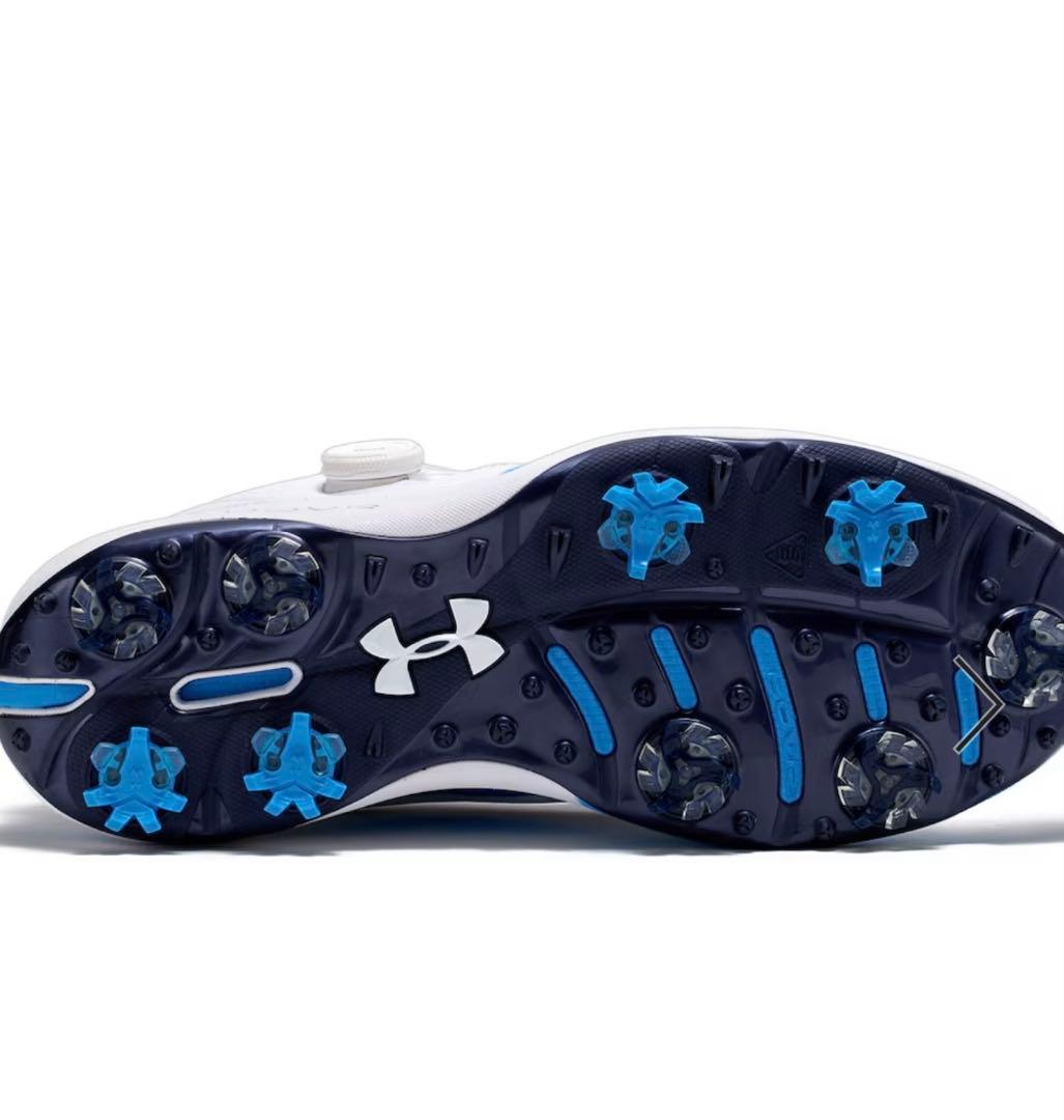 新品 アンダーアーマー ボア ゴルフ シューズ 27.5cm プロ使用モデル