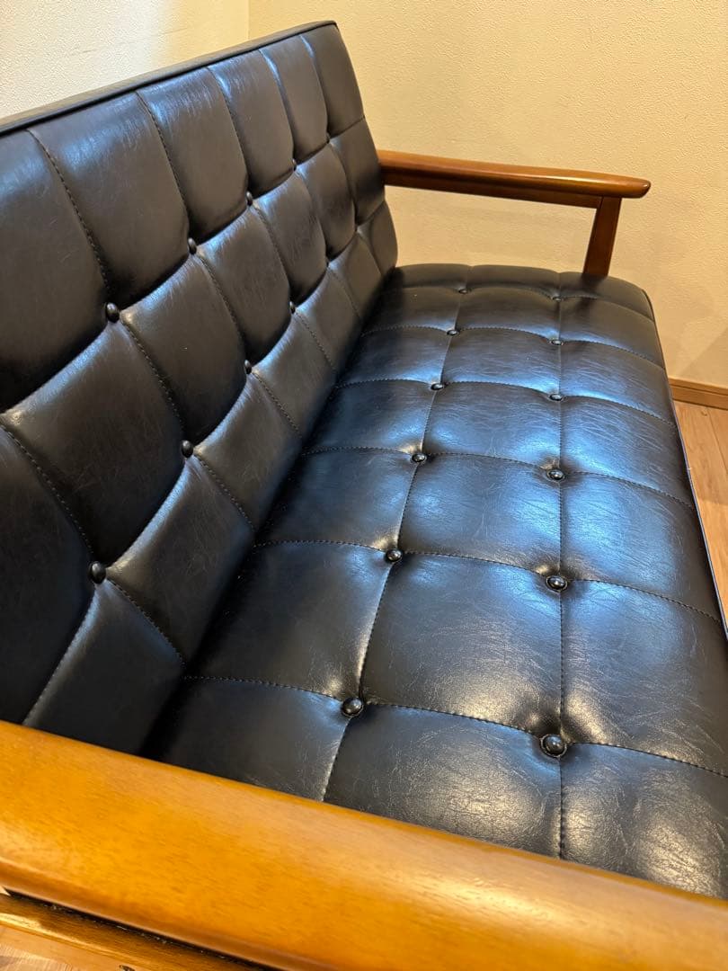 【都内引取可】カリモク60 Kチェア 2シーター ウォールナット ブラック Kチェア2シーター | PRODUCT | カリモク60