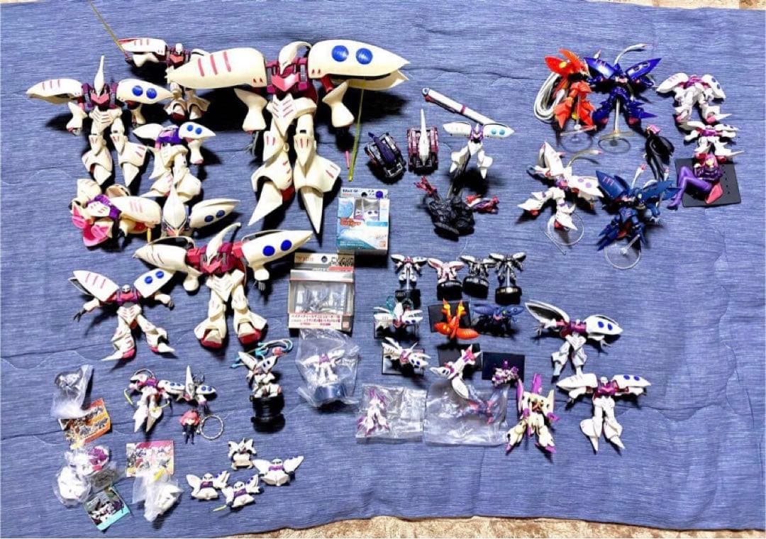 キュベレイ　ガンプラ　フィギュア　SDガンダム　ハマーン　ガンコレ ハマーン専用機キュベレイ フルアーマーZZガンダム ミニフィギュア 2