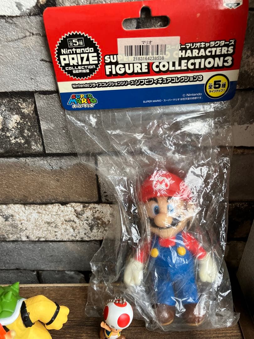 スーパーマリオ フィギュア まとめ売り ソフビフィギュアコレクション3