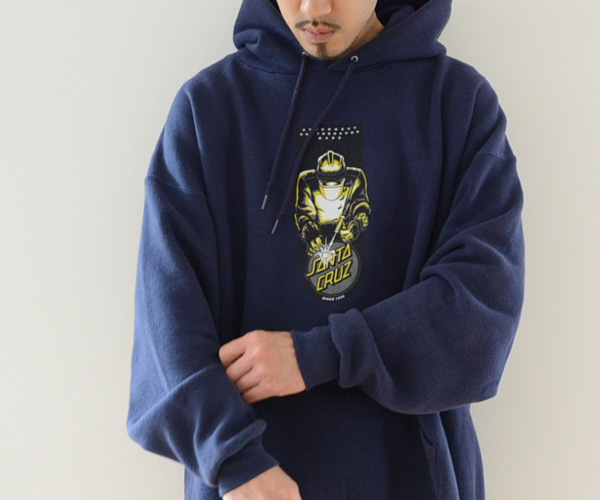 90sビンテージSANTA CRUZサンタクルーズスウェットパーカ