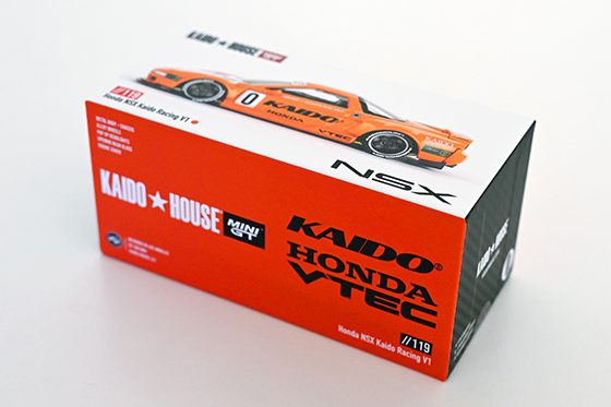 MINI-GTのKAIDO☆HOUSE（街道はうす）のHONDAのNSX Kaido Racing V1を