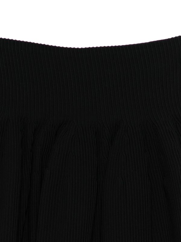 CFCL リブ ミニスカート | ブラック | FARFETCH JP