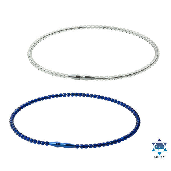 phiten(ファイテン) RAKUWAネック EXクリスタルタッチ 45cm クリア