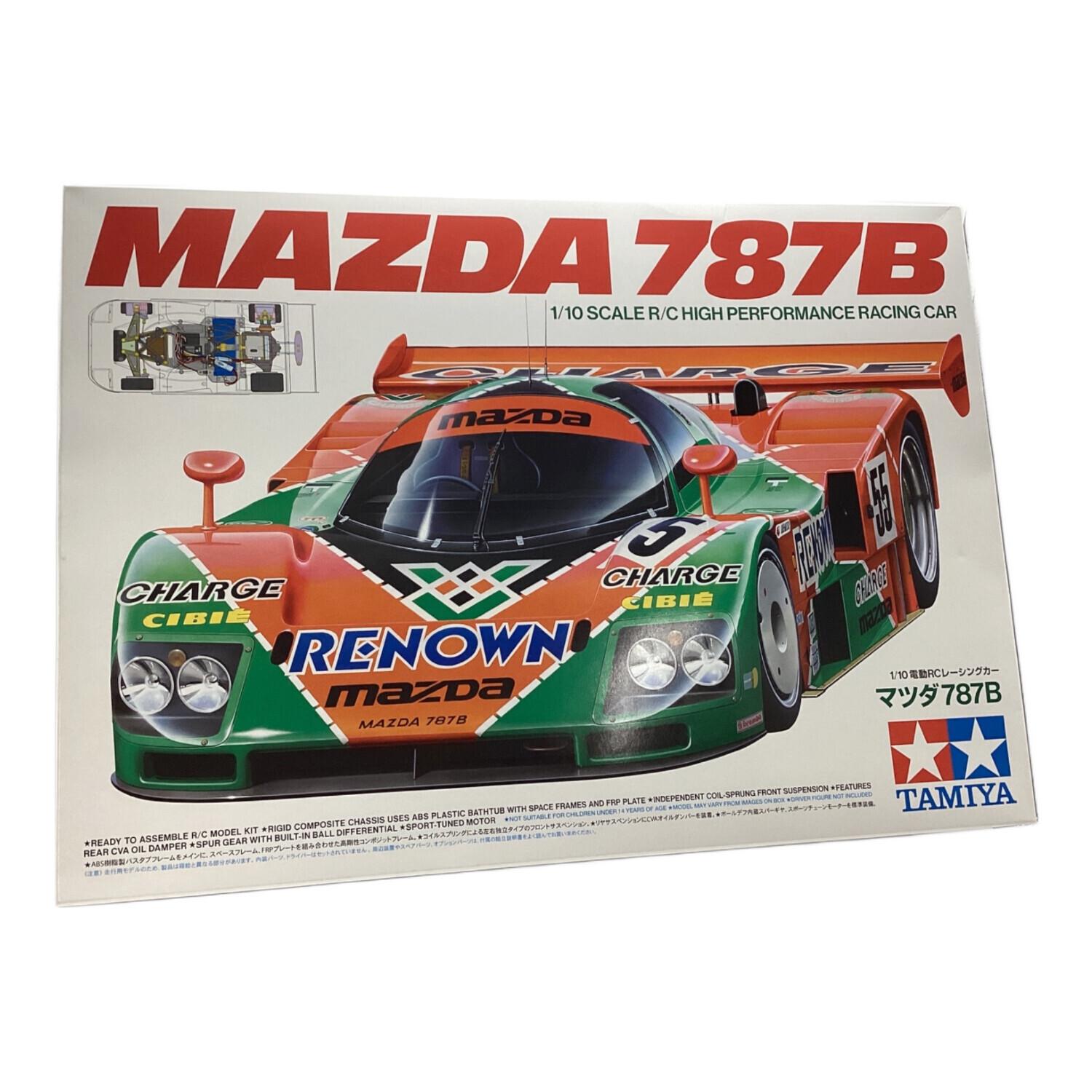 タミヤ 1/10 マツダ 787 B 組み立てキット 付属品付き タミヤ 1/10