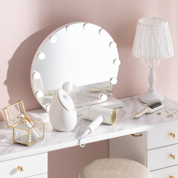 サロン 振動イオンヘアブラシ ホワイト | Francfranc（フランフラン